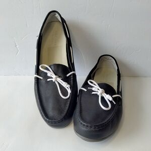 Cole Haan Womens Loafer Size US 11B Black Leather 161 D42834 Casual Flats